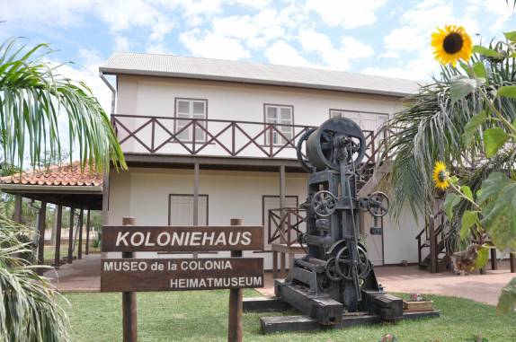 Museu na cidade de Filadelfia - Paraguai
